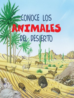 cover image of Conoce los animales del desierto